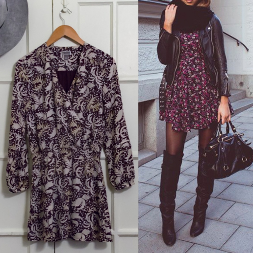 Chelsea 28 long sleeve mini dress